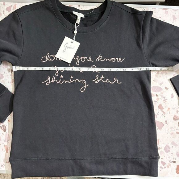 Joie Shining Star Sweatshirt black new - Picture 6 of 8
